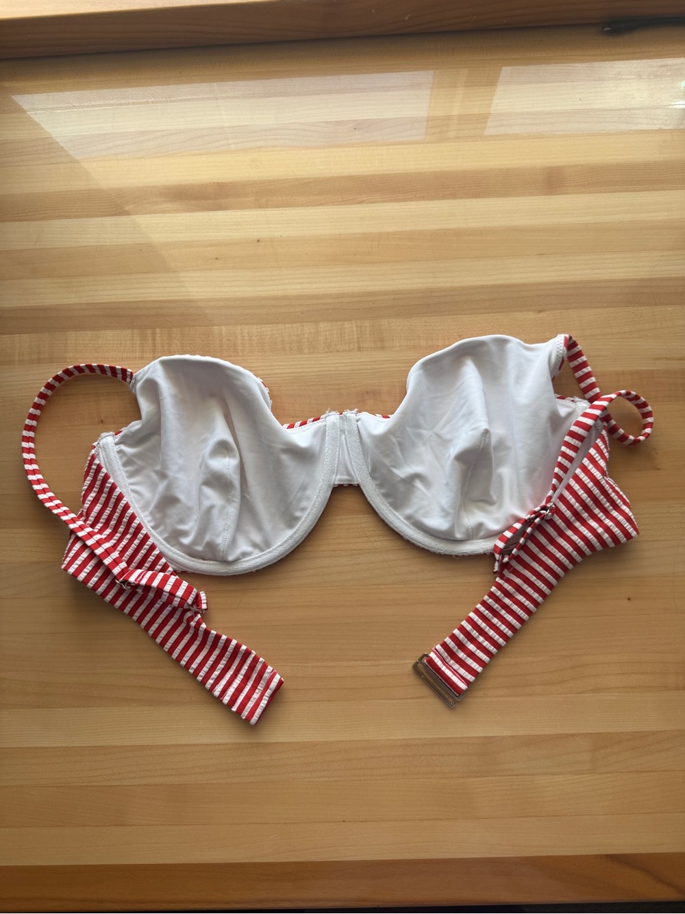 Abercrombie & Fitch Curve Love Balconette Underwire Bikini Top- XL - Picture 4 of 8